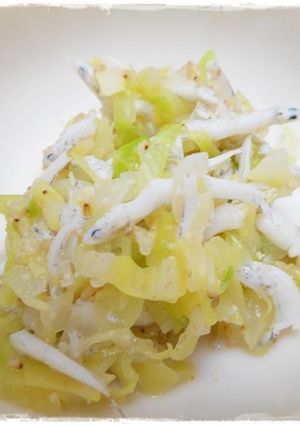 離乳食後期　キャベツのしらす和え-レシピのメイン写真