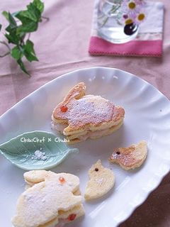 ラビットさんのレイヤーケーキ-レシピのメイン写真