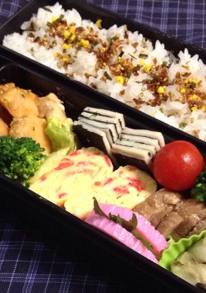 男子中高生のお弁当 ３月9日-レシピのメイン写真