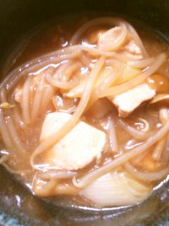 簡単♪鶏むね肉ともやし なめこの中華煮-レシピのメイン写真
