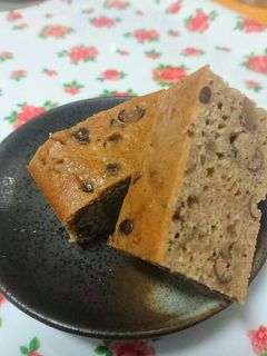 HMで簡単♪和のケーキ (小豆きな粉)-レシピのメイン写真