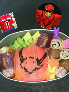 ジュウオウジャー弁当☆-レシピのメイン写真