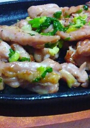 鶏こにく、ネック、セセリ居酒屋風ねぎ焼き-レシピのメイン写真