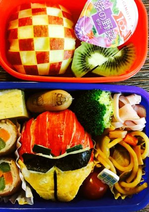 幼稚園児のキャラ弁〜ジュウオウジャー〜-レシピのメイン写真