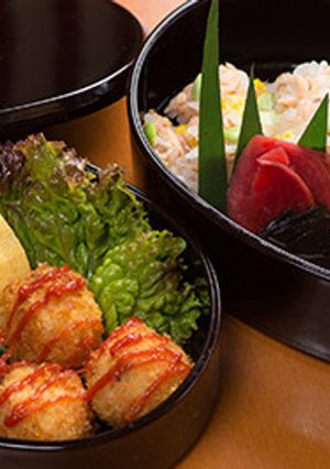 ビワマスのお弁当-レシピのメイン写真