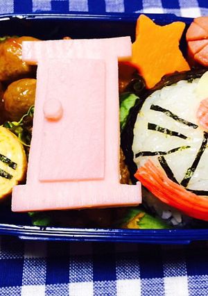 簡単キャラ弁♩ドラえもん弁当〜☆-レシピのメイン写真