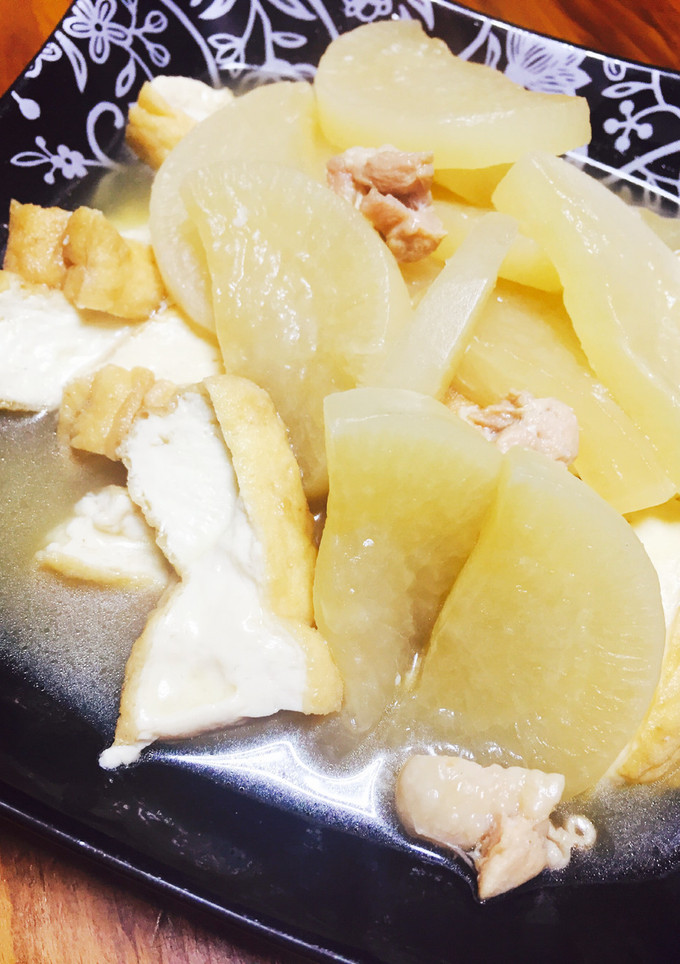 ジュワッと旨み☆大根と厚揚げの煮物-レシピのメイン写真