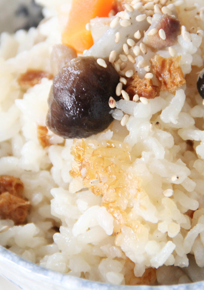 味付き油揚げで簡単　炊き込みご飯-レシピのメイン写真