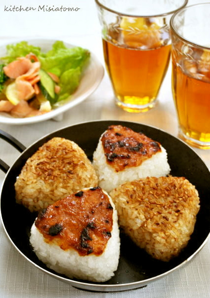 チーズin焼きちぎりむすび-レシピのメイン写真