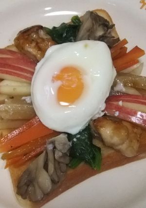 青森満載♡りんごすき♬トースト-レシピのメイン写真