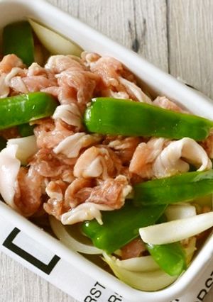 豚こま肉の生姜焼き漬け込み-レシピのメイン写真