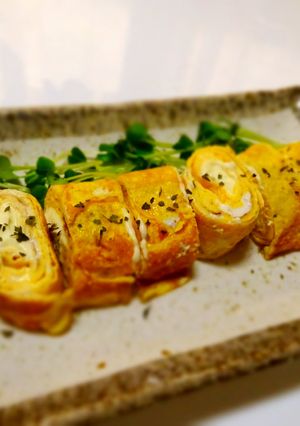 チーズたまご焼き-レシピのメイン写真