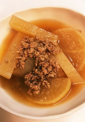 大根ひき肉（鳥もも）のトロトロあんかけ-レシピのメイン写真