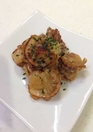 ボイルほたてのポン酢焼き。-レシピのメイン写真
