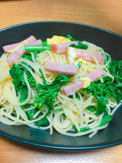 菜の花パスタ-レシピのメイン写真