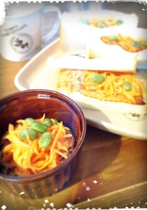 胡麻マヨ人参サラダ♡サンド-レシピのメイン写真