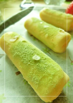 ちょい足し✥青汁×塩バウムロール-レシピのメイン写真