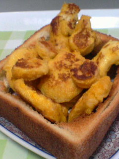 パンでピカタ～明石焼き風orたこ焼き風～-レシピのメイン写真
