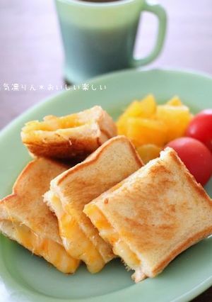 グリルドチーズ-レシピのメイン写真