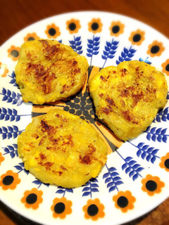 サツマイモとバナナのおやき(離乳食後期)-レシピのメイン写真