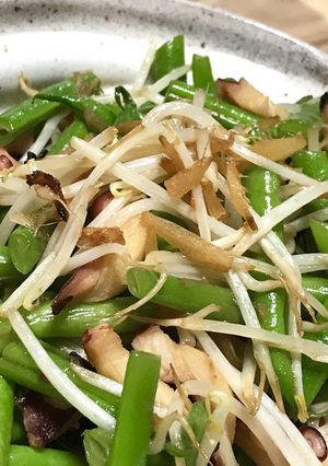 大人の総菜◎ピリ辛おつまみタコインゲン-レシピのメイン写真