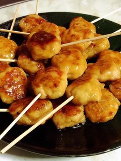 鶏胸肉で、照り焼き鶏つくね-レシピのメイン写真