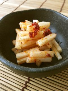 大根の皮の食べラー和え-レシピのメイン写真