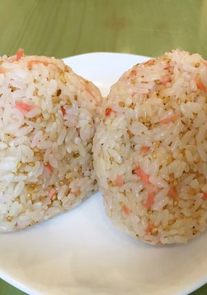 ☆紅生姜 醤油ゴマ おにぎり-レシピのメイン写真