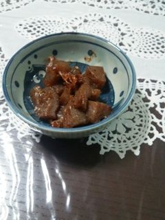 簡単常備菜☆蒟蒻の甘辛煮-レシピのメイン写真
