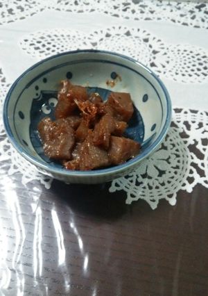 簡単常備菜☆蒟蒻の甘辛煮-レシピのメイン写真