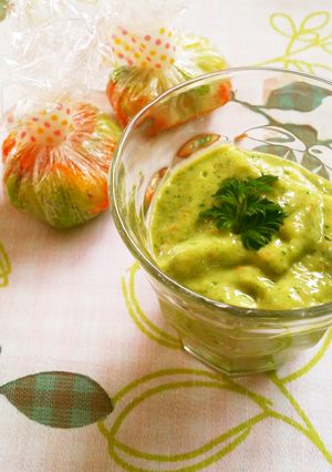 冷凍ストック野菜玉で簡単スムージー。-レシピのメイン写真