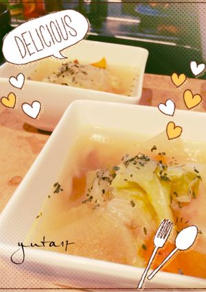 キャベツたっぷりゴロゴロポトフ-レシピのメイン写真