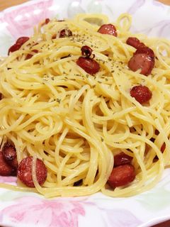 ウインナーでペペロンチーノ-レシピのメイン写真