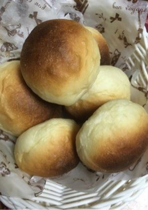 ふんわり練乳パン-レシピのメイン写真