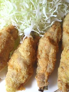 茗荷と小ネギの豚肉巻きフライ-レシピのメイン写真