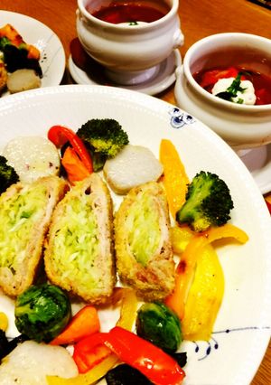 ヘルシー！新キャベツたっぷりトンカツ☆-レシピのメイン写真