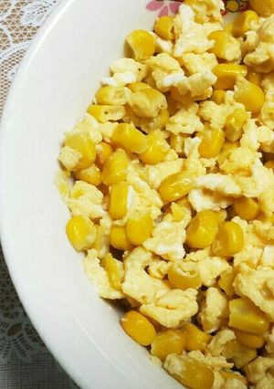 包丁・味付けいらず♪超簡単コーン炒り卵-レシピのメイン写真