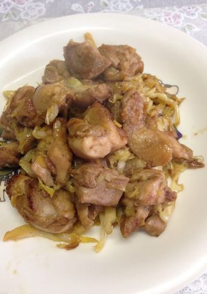 キャベツたっぷり☆鶏肉の照り焼き-レシピのメイン写真