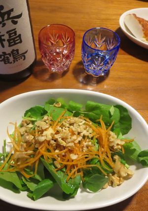 クレソンのグリーンサラダ♪-レシピのメイン写真