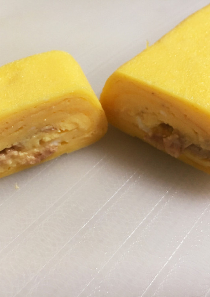 お弁当用卵焼き☆ツナマヨ-レシピのメイン写真