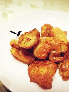 鶏皮のパリパリ焼き-レシピのメイン写真