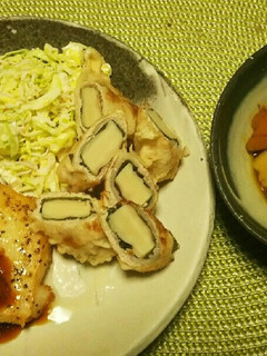 角麩の肉巻き天ぷら-レシピのメイン写真