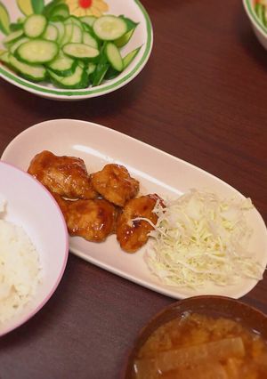 簡単時短♡鶏むね肉のオイスター照り焼き-レシピのメイン写真