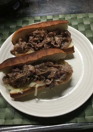 チーズステーキサンド-レシピのメイン写真