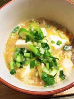 すぐにできる!豆腐の卵とじ!-レシピのメイン写真