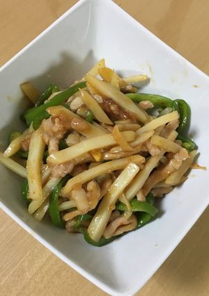 青椒肉絲 ☆少量レシピ☆-レシピのメイン写真