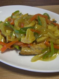 鯖のあんかけカレー風味-レシピのメイン写真