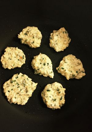 離乳食 豆腐と野菜のお焼き-レシピのメイン写真