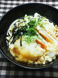 おろしぶっかけうどん♪ちくわ*天かす -レシピのメイン写真