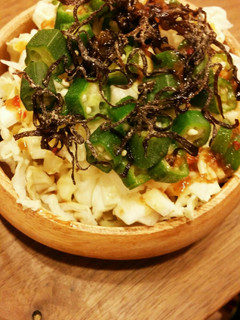 シャキシャキ長芋とオクラの旨サラダ♡♡-レシピのメイン写真